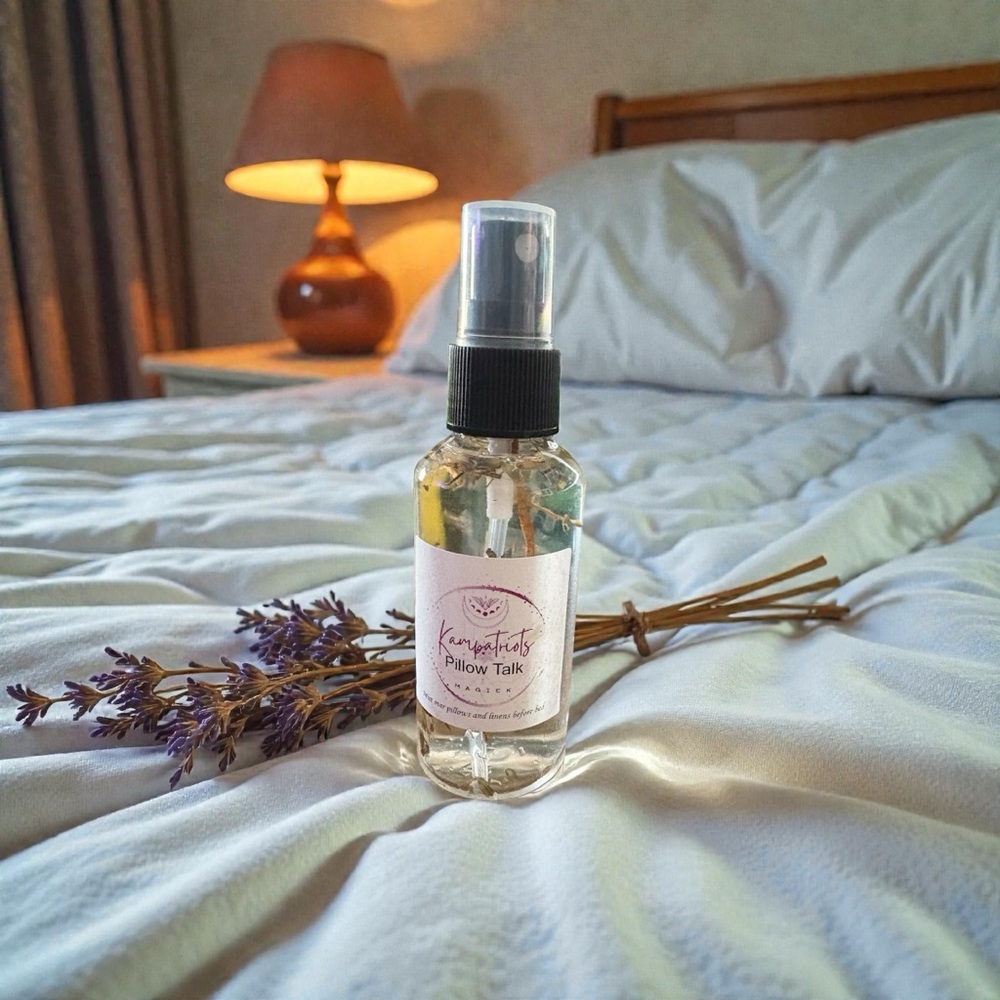 pillow talk handmade 3oz spray  for sweet dreams rest relaxation